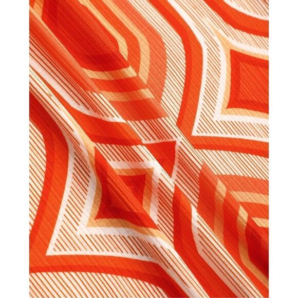 NWT Cider Mid Rise Geometric Twist Split Maxi Skirt Large - Picture 6 of 9